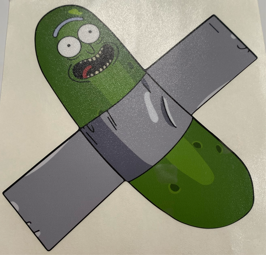 Taped Pickle Rick