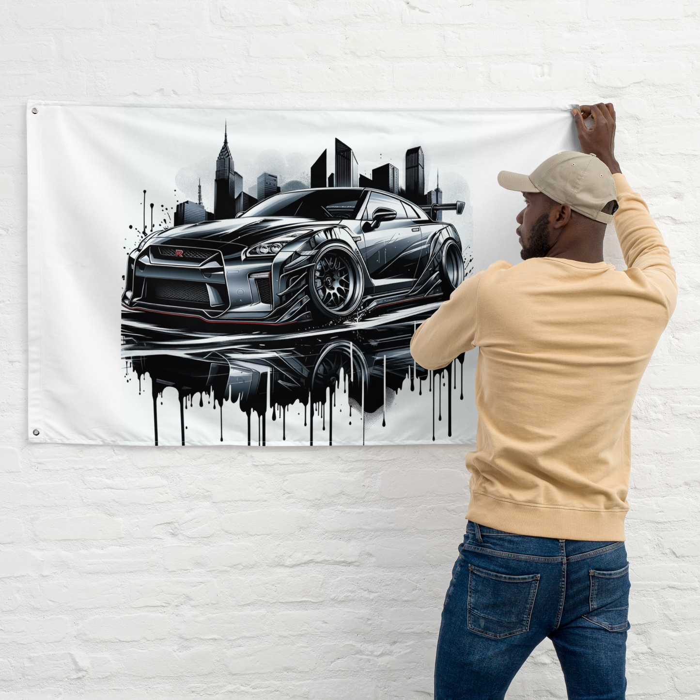 GTR DRIP | Nissan Nismo Flag Flag