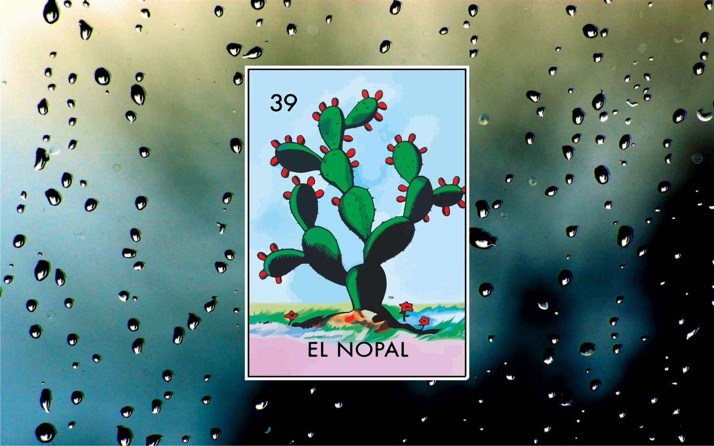 El Nopal  - Loteria Decal  - CLEARANCE